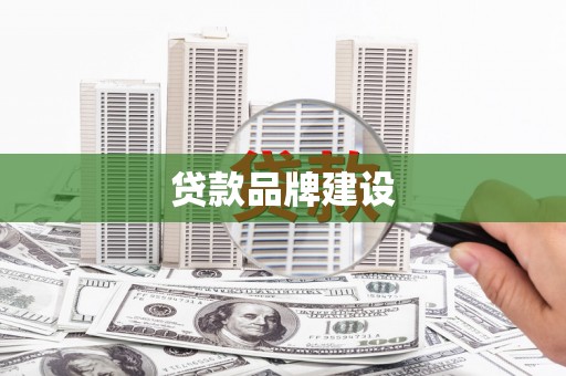 中原贷款品牌建设