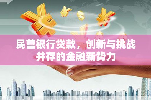 中原民营银行贷款，创新与挑战并存的金融新势力
