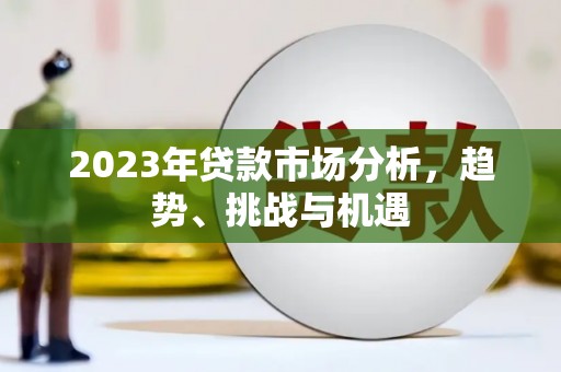 中原2023年贷款市场分析，趋势、挑战与机遇