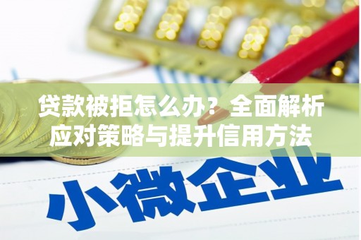 中原贷款被拒怎么办？全面解析应对策略与提升信用方法