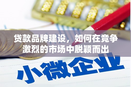 中原贷款品牌建设，如何在竞争激烈的市场中脱颖而出