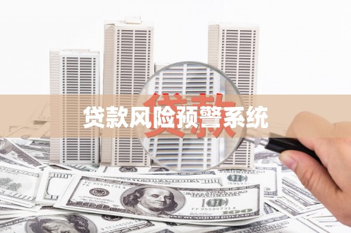 中原贷款风险预警系统