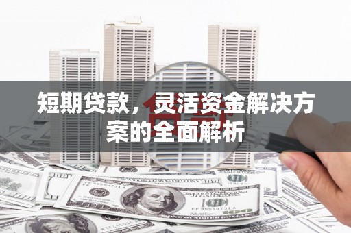 中原短期贷款，灵活资金解决方案的全面解析