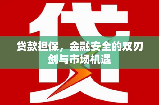 中原贷款担保，金融安全的双刃剑与市场机遇