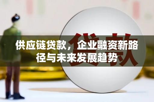 中原供应链贷款，企业融资新路径与未来发展趋势