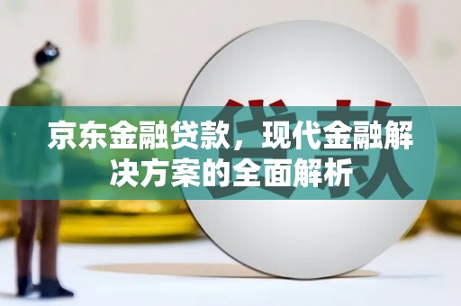 中原京东金融贷款，现代金融解决方案的全面解析