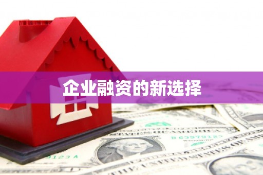 中原企业融资的新选择