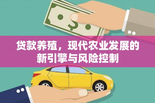 中原贷款养殖，现代农业发展的新引擎与风险控制