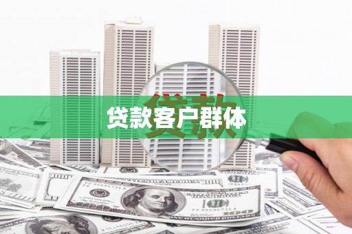 中原贷款客户群体
