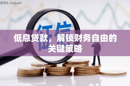 中原低息贷款，解锁财务自由的关键策略