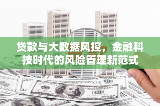 中原贷款与大数据风控，金融科技时代的风险管理新范式