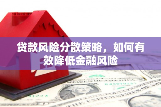 中原贷款风险分散策略，如何有效降低金融风险