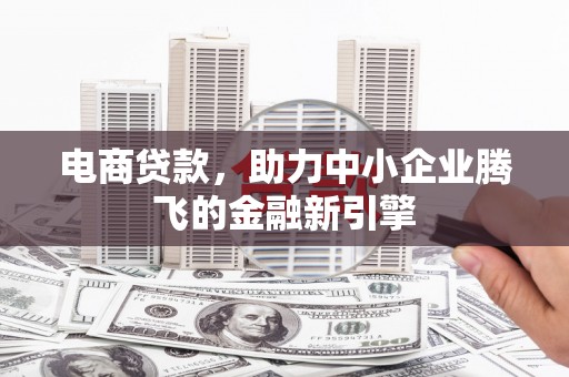 中原电商贷款，助力中小企业腾飞的金融新引擎