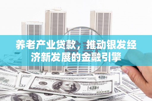 中原养老产业贷款，推动银发经济新发展的金融引擎