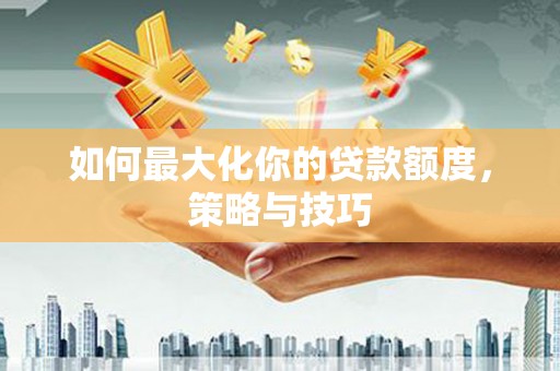 中原如何最大化你的贷款额度，策略与技巧