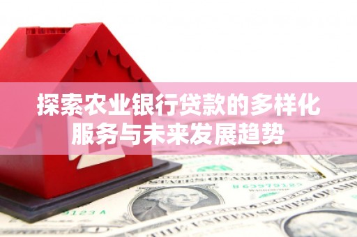 中原探索农业银行贷款的多样化服务与未来发展趋势
