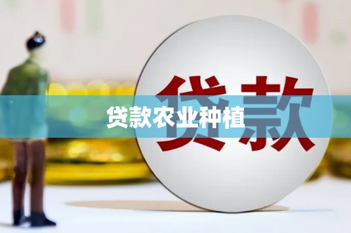 中原贷款农业种植