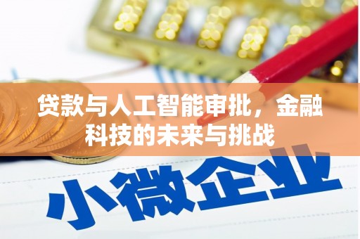 中原贷款与人工智能审批，金融科技的未来与挑战