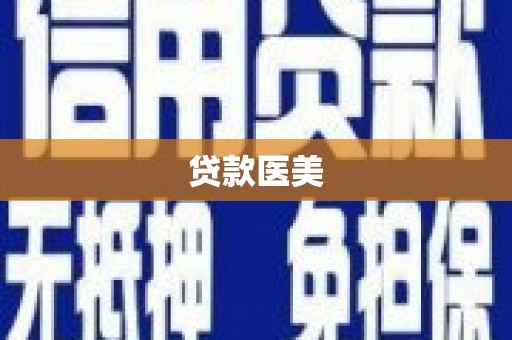 中原贷款医美