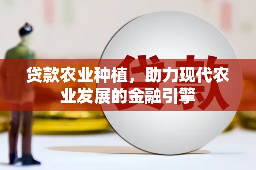 中原贷款农业种植，助力现代农业发展的金融引擎