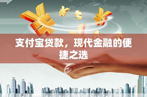 中原支付宝贷款，现代金融的便捷之选