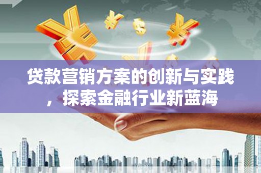中原贷款营销方案的创新与实践，探索金融行业新蓝海