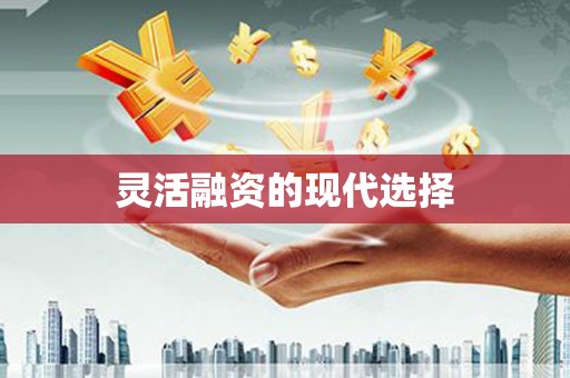 中原灵活融资的现代选择