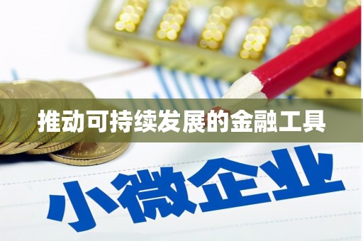中原推动可持续发展的金融工具
