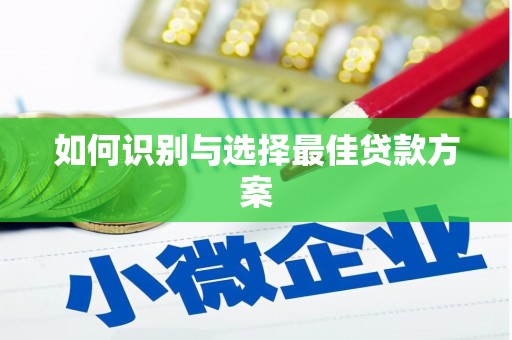 中原如何识别与选择最佳贷款方案