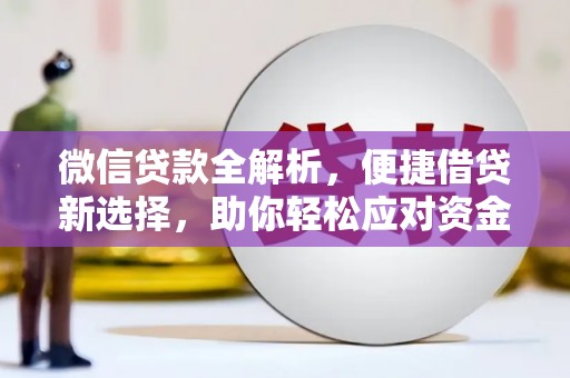 中原微信贷款全解析，便捷借贷新选择，助你轻松应对资金需求