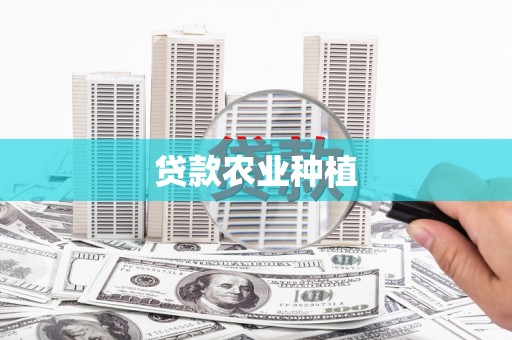 中原贷款农业种植