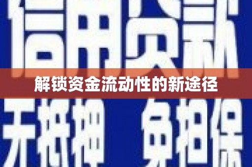 中原解锁资金流动性的新途径